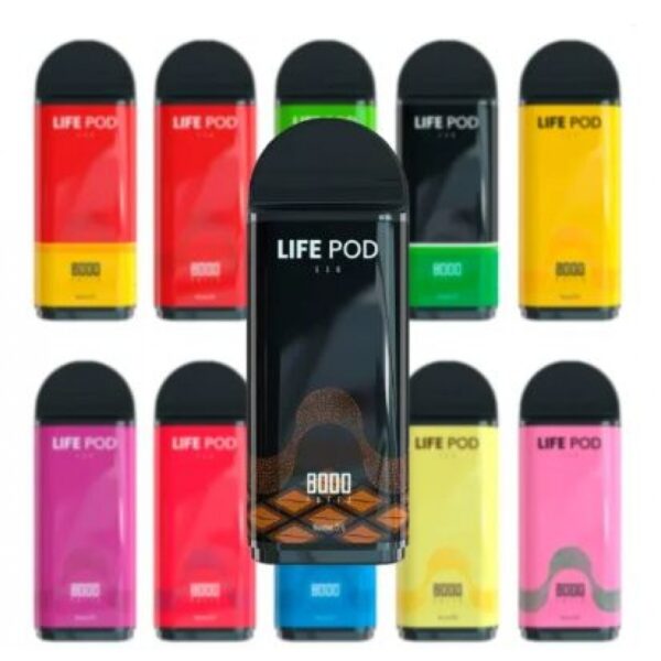 Life Pod Eco - Aparelho - Bateria - Base - Pod Descartável