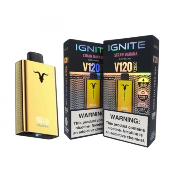 Ignite v120 Pro - 12000 Puffs - Pod Descartável